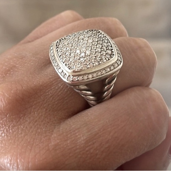 David Yurman Albion Ring with Diamonds - Picture 7 of 7